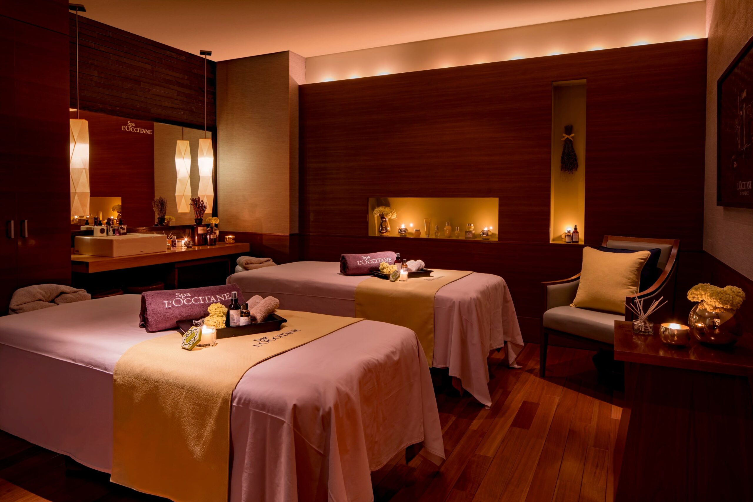 悠 YU, THE SPA by L’OCCITANEのトリートメントルーム